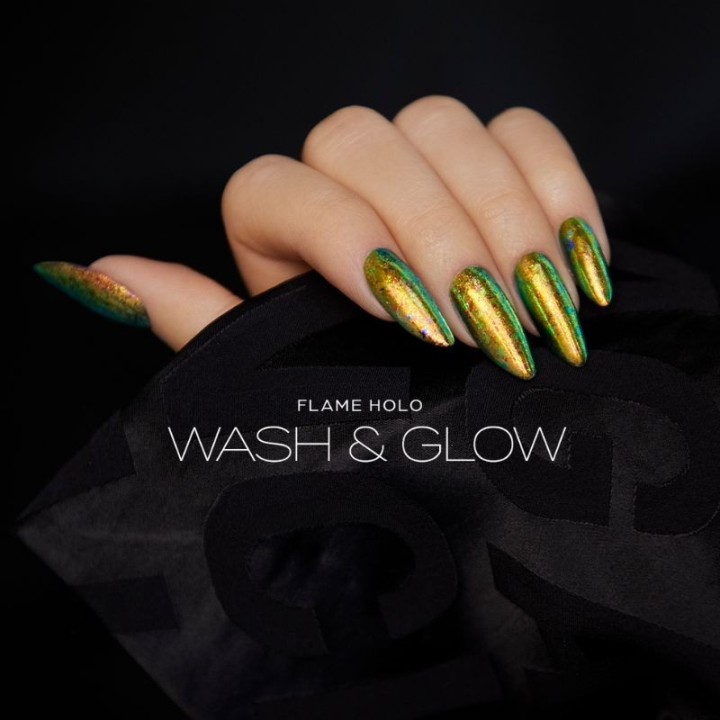 Flame Holo Wash & Glow