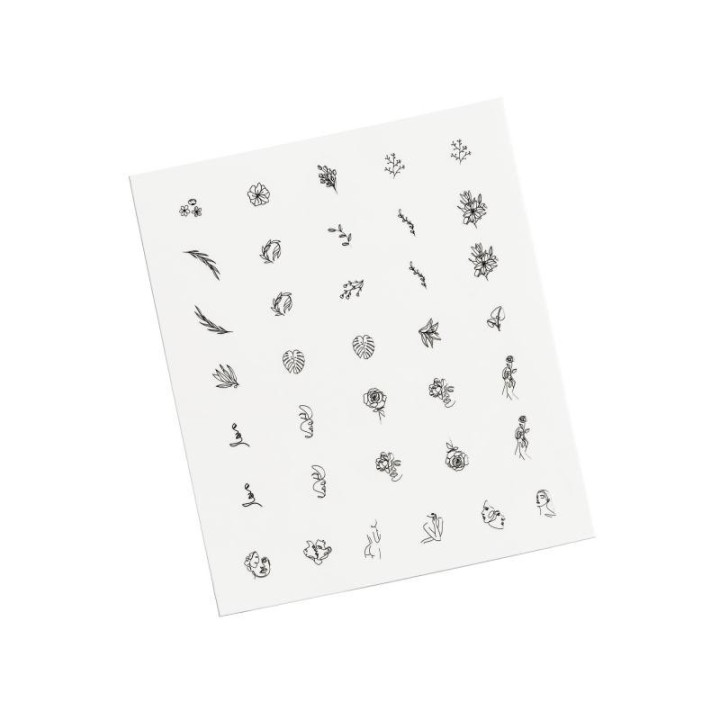 Nail water stickers 2