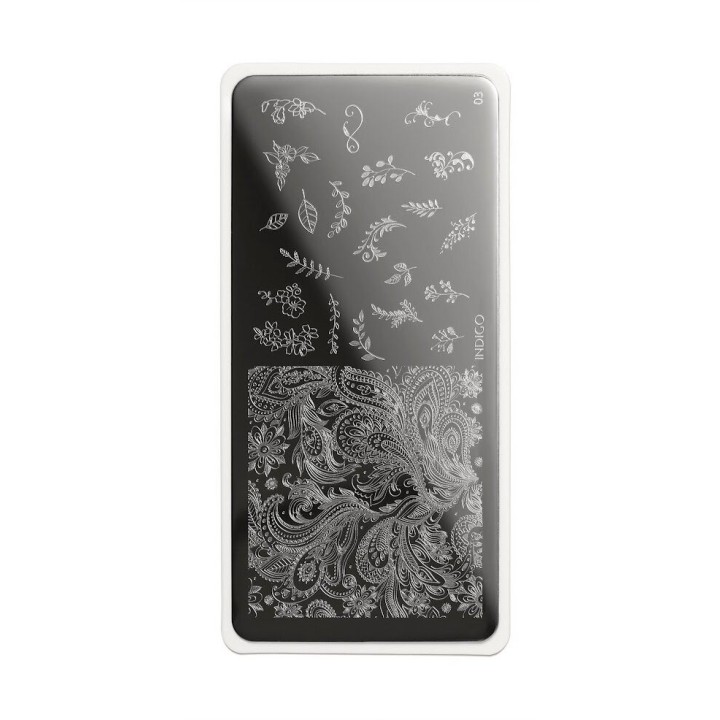 Indigo Stamping Plate 03