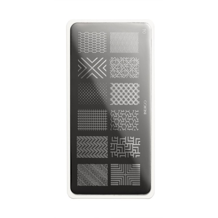 Indigo Stamping Plate 04