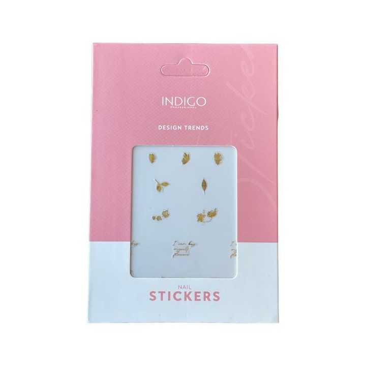 Botanical Gold - Holographic Nail Stickers