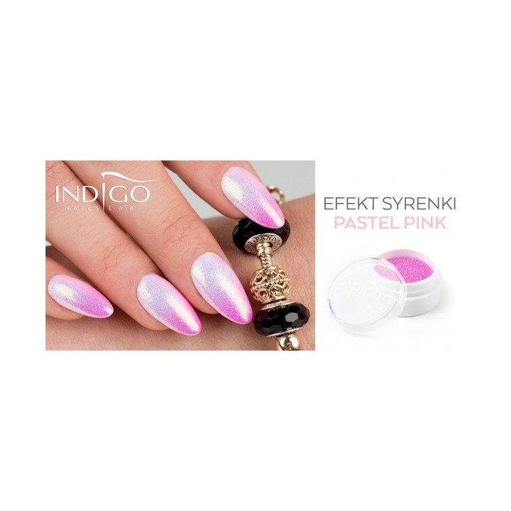 Mermaid Effect Pastel Pink