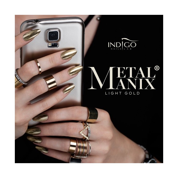 Metal Manix effect light gold