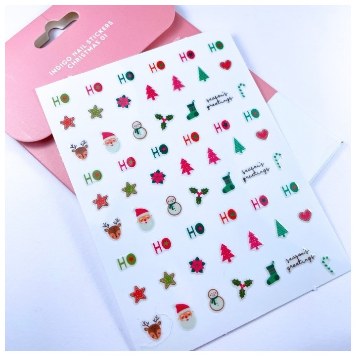 Noël 01 - Nail Stickers
