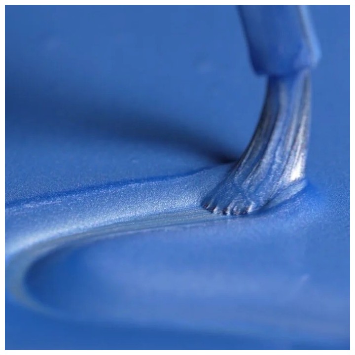 Luna Blue Metallic Quick Stamp 7ml