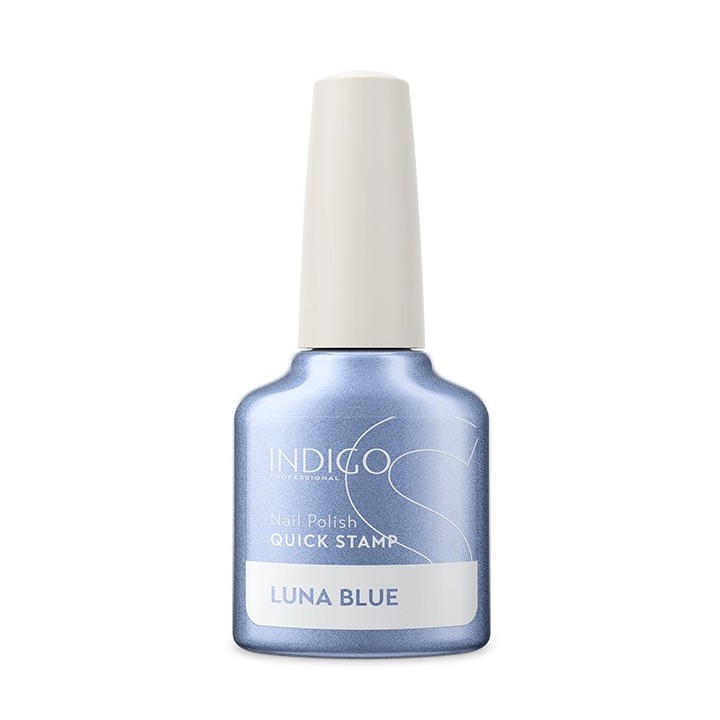 Luna Blue Metallic Quick Stamp 7ml