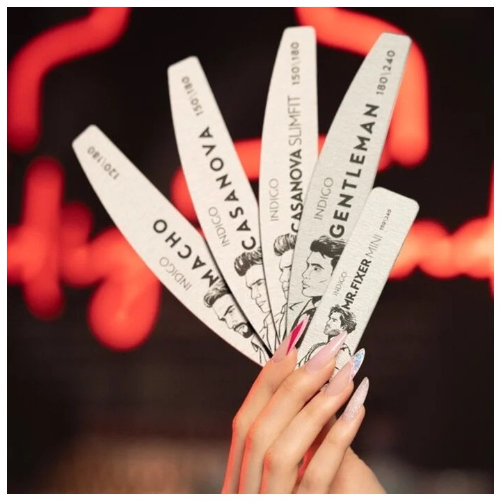 Mr Fixer - Mini Slim Moon Files 150/240 (10 pcs)