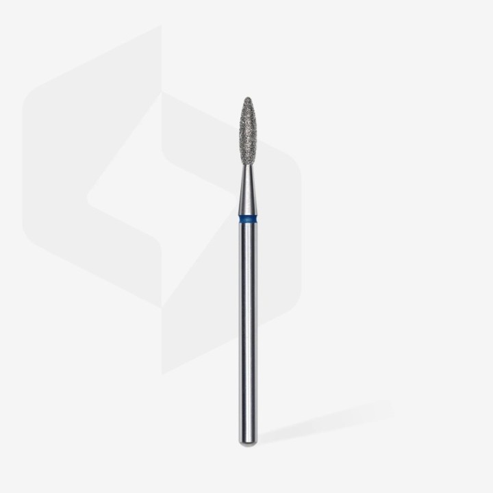Carbide Diamant Flamme Bleu (8mm)