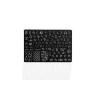 Spiritual 01 Indigo Stamping Plate