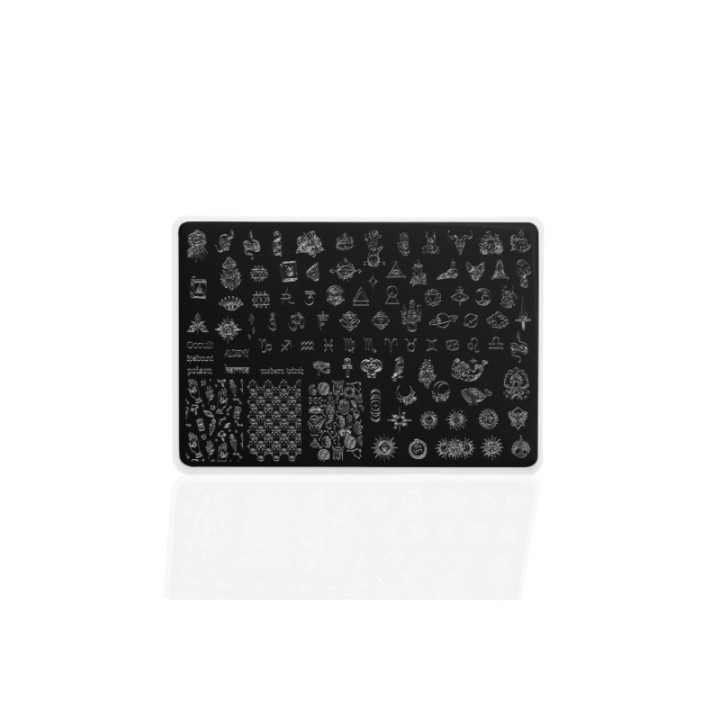 Spiritual 01 Indigo Stamping Plate