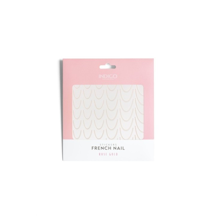 French Rose Gold - Nail Stickers
