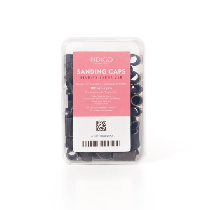 Sanding Caps Regular Brown 200