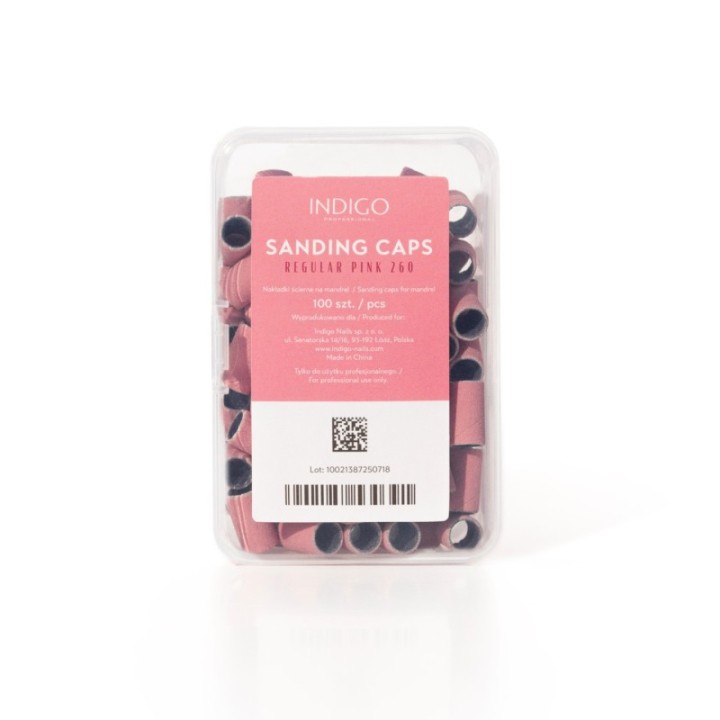 Sanding Caps Regular Pink 260