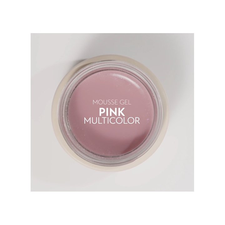 Mousse Gel Pink Multicolor - 15gr