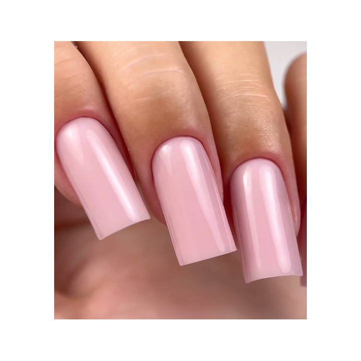 Manicure naturale con mousse gel pink Indigo