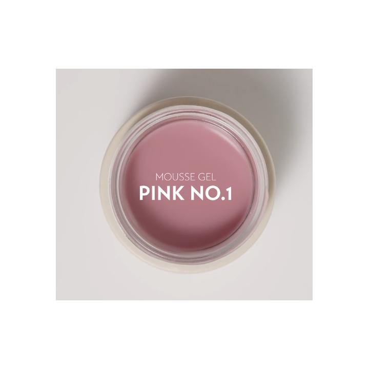 Mousse gel pink costruttore per ricostruzione unghie professionale